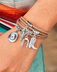 Salma Luck Cactus Layered Bracelet
