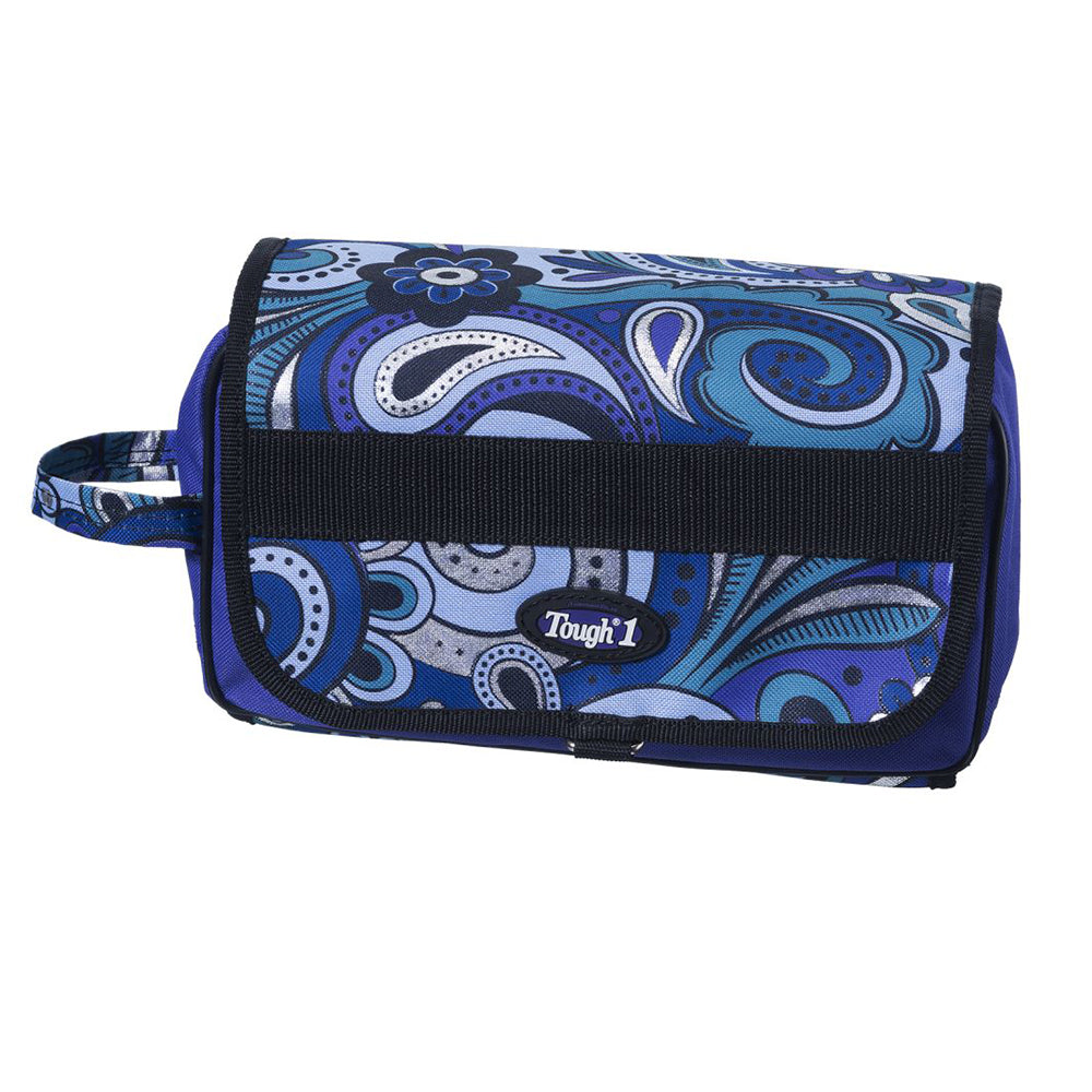 Tough-1 Large Roll-Up Hanging Travel Organizer Case with 3 Zippered Compartments &amp; Hook