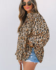 Alaiya Balloon Sleeve Casual Shirt