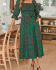 Scarlett Waist Flared Midi Dress