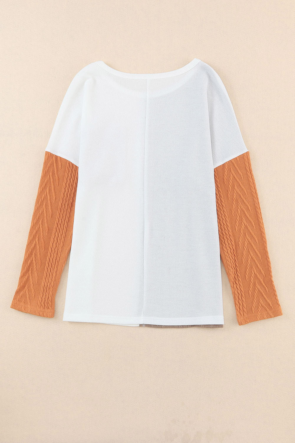 Emily Textured Knit top Long Sleeve Top