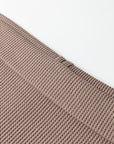 Solid Waffle Knit Asymmetric Neck Long Sleeve Top