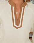Maren Long Sleeve Blouse Long Sleeve Top