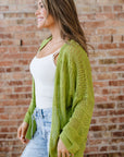 Whitley Crochet Knit Open Cardigan