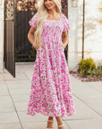 Raina Sleeve Flowy Long Dress