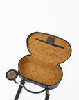 American Darling Quilted Genuine Leather Cross body Bag - Rivetted Concho Eco-Friendly Vegetable Tanned Full Grain Purse