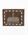 American Darling Handcrafted Genuine Leather Card Holder Wallet with Traditional Stitch Design
