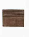 American Darling Handcrafted Genuine Leather Card Holder Wallet with Traditional Stitch Design