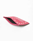 American Darling Handcrafted Genuine Leather Card Holder Wallet with Traditional Stitch Design