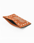 American Darling Handcrafted Genuine Leather Card Holder Wallet with Traditional Stitch Design