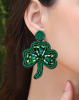 Jolene Rice Beaded Stud Earrings