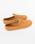 American Darling Handcrafted Suede Leather Slip-On Mule Shoes – Classic Minimalist Comfort Loafers