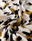Leopard Round Neck Short Sleeve T-Shirt