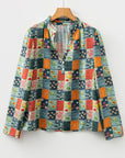 Sarajana Half Placket Collared Blouse