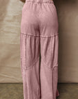 Murphy Leg Patchwork Drawstring Pants