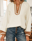 Maren Long Sleeve Blouse Long Sleeve Top