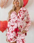 Laurel Pcs Pajama Set Long Sleeve Top