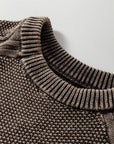 Aria Knit Sleeve Casual Sweater