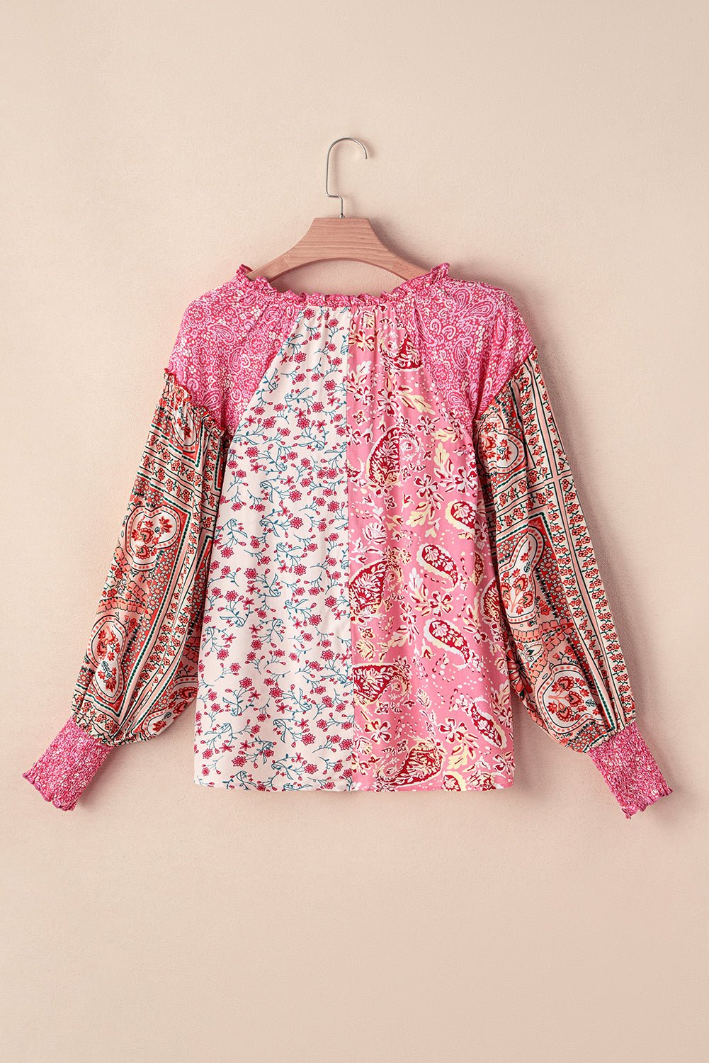 Adalee Printed Puff Sleeve Shirt