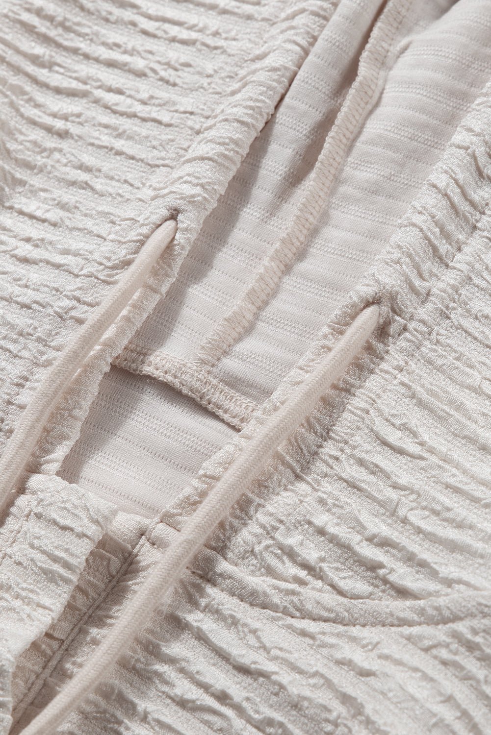 Madison Textured Drawstring Henley Hoodie