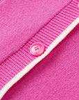 Hadlee Color Contrast Side Cardigan