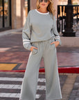 Novah Wide Leg Pant Set