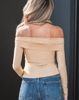 Ramona Sleeve Slim top Long Sleeve Top