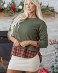 Rosa Patchwork Drop Shoulder Sweatshirt
