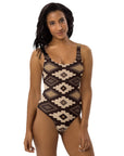 Yeehaw Southwestern Earth One-Piece Swimsuit