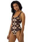 Yeehaw Southwestern Earth One-Piece Swimsuit