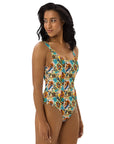Yeehaw Feelin' Lucky Cowgirl One-Piece Swimsuit