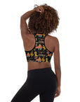 All Cowboy Padded Sports Bra