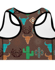 Bullhead Cactus Padded Sports Bra