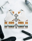 Aztec Blanket Print Sports Bra