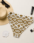 Yeehaw Brown Aztec Bikini Bottom