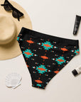 Yeehaw Turquoise & Orange Aztec Bikini Bottom