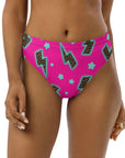 Yeehaw Leopard Lightning Bikini Bottom