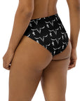 Yeehaw White Bullhead Cactus Bikini Bottom