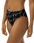 Yeehaw White Bullhead Cactus Bikini Bottom