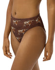 Yeehaw Leather & Longhorns Bikini Bottom
