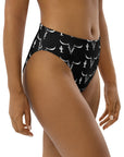 Yeehaw White Bullhead Cactus Bikini Bottom