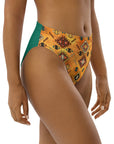 Yeehaw Golden Aztec Bikini Bottom
