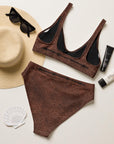Yeehaw White Bull Skull Bikini
