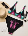 Yeehaw Mullet Cowboy Aztec Bikini