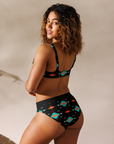 Yeehaw Turquoise & Orange Aztec Bikini