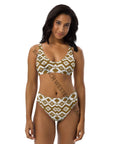 Yeehaw Brown Aztec Bikini