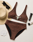 Yeehaw White Bull Skull Bikini