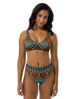 Yeehaw Turquoise Aztec Bikini