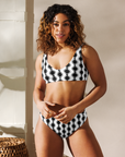 Yeehaw White Aztec Bikini
