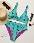 Yeehaw Turquoise Brands Bikini